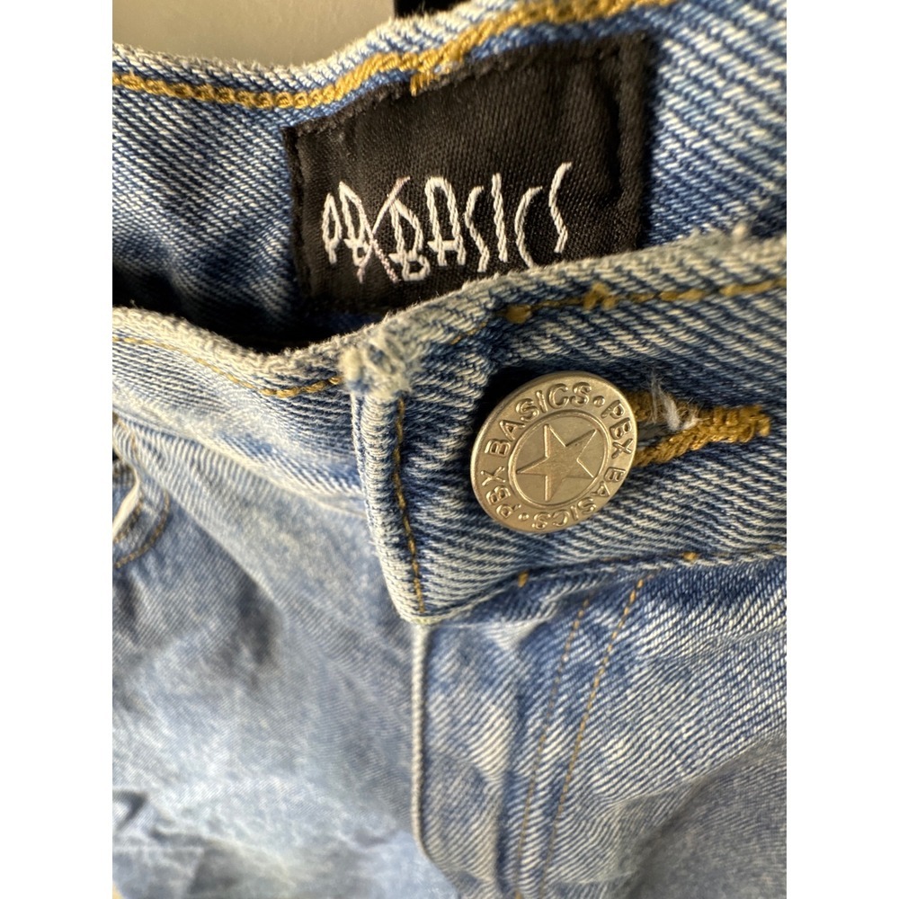 PB Basics Vintage Jeans Kids Size 14 Regular Blue Light Wash Excellent Denim - Picture 5 of 10